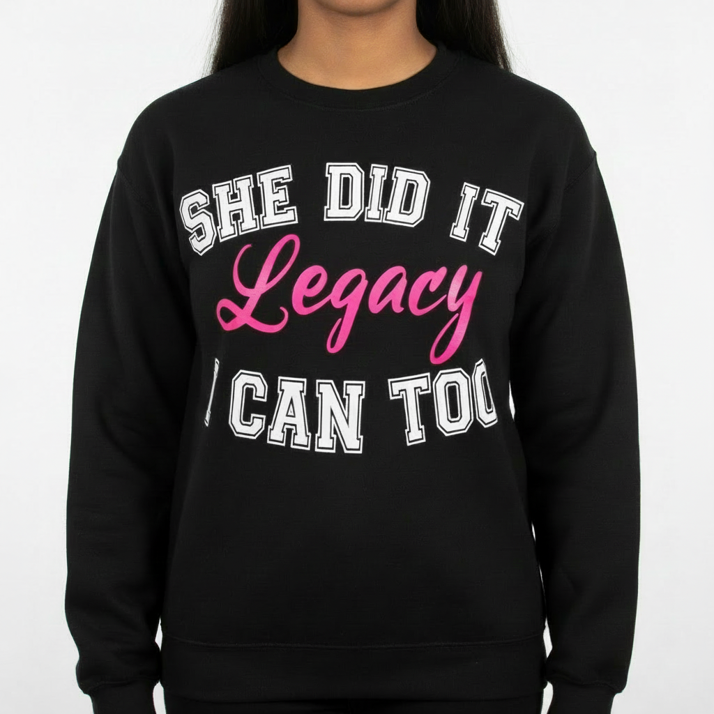 Women’s History Month “Legacy” Sweatshirt”.